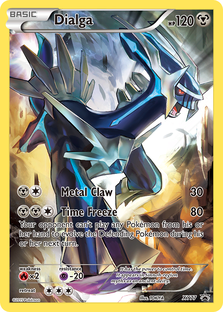 Dialga (XY77) [XY: Black Star Promos] | Jack's On Queen