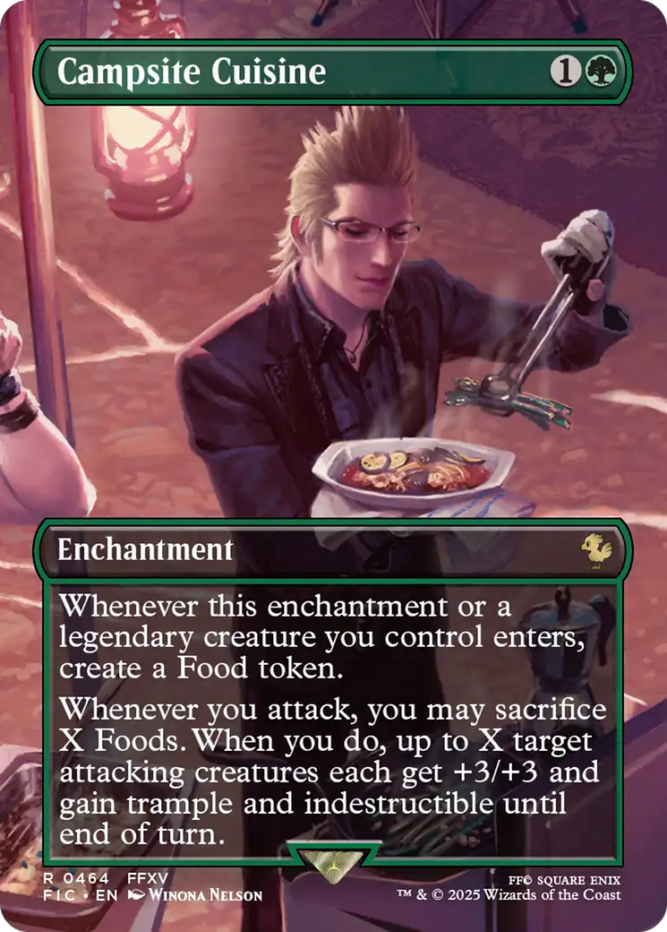 Campsite Cuisine (Borderless) [FINAL FANTASY Commander] | Jack's On Queen