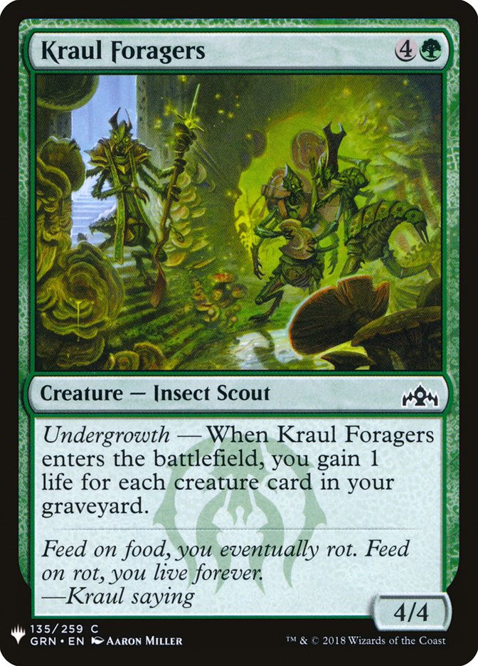 Kraul Foragers [Mystery Booster] | Jack's On Queen