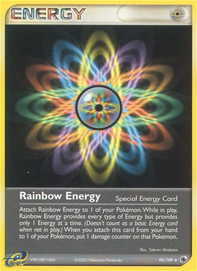 Rainbow Energy (95/109) [EX: Ruby & Sapphire] | Jack's On Queen