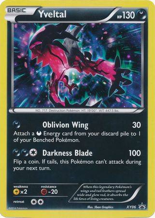 Yveltal (XY06) (Jumbo Card) [XY: Black Star Promos] | Jack's On Queen