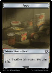 Food (0012) // Clue Double-Sided Token [Fallout Tokens] | Jack's On Queen