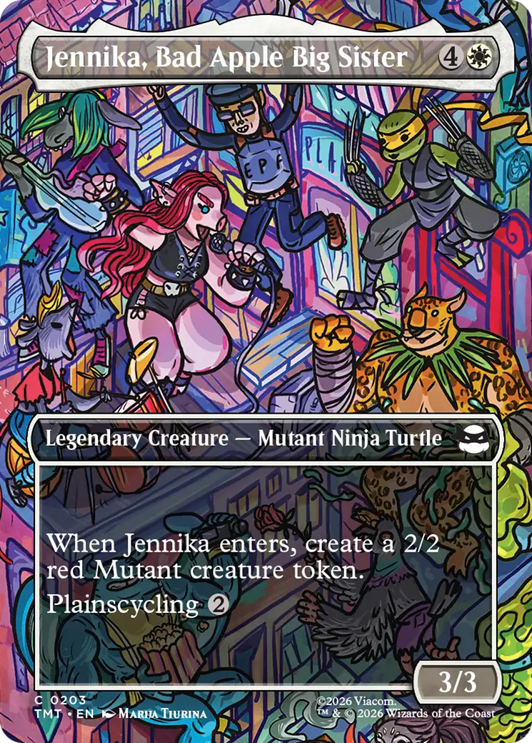 Jennika, Bad Apple Big Sister (Borderless) [Teenage Mutant Ninja Turtles] | Jack's On Queen