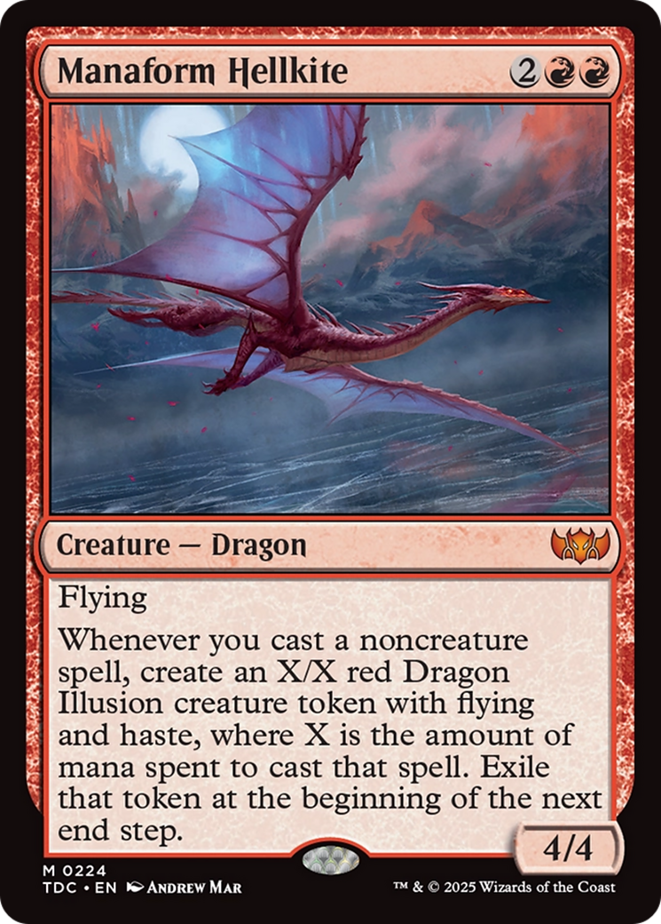 Manaform Hellkite [Tarkir: Dragonstorm Commander] | Jack's On Queen