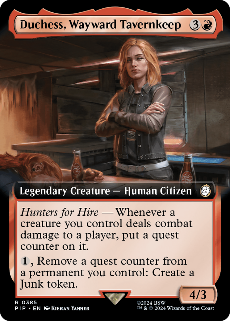 Duchess, Wayward Tavernkeep (Extended Art) [Fallout] | Jack's On Queen