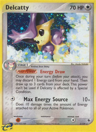 Delcatty (5/109) [EX: Ruby & Sapphire] | Jack's On Queen