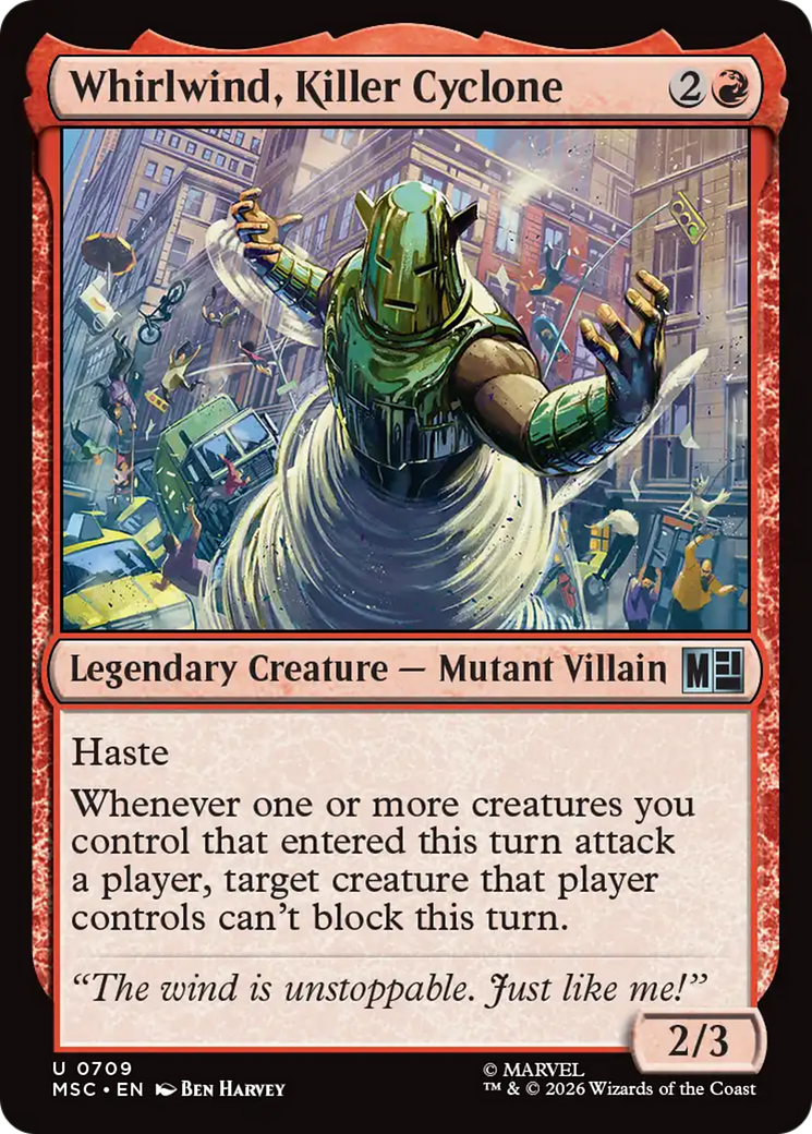 Whirlwind, Killer Cyclone [Marvel Super Heroes Commander] | Jack's On Queen