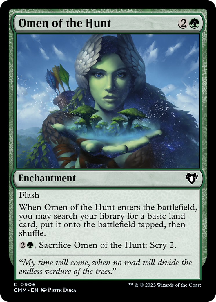 Omen of the Hunt [Commander Masters] | Jack's On Queen