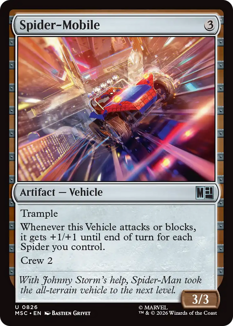Spider-Mobile [Marvel Super Heroes Commander] | Jack's On Queen