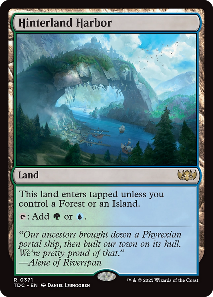Hinterland Harbor [Tarkir: Dragonstorm Commander] | Jack's On Queen