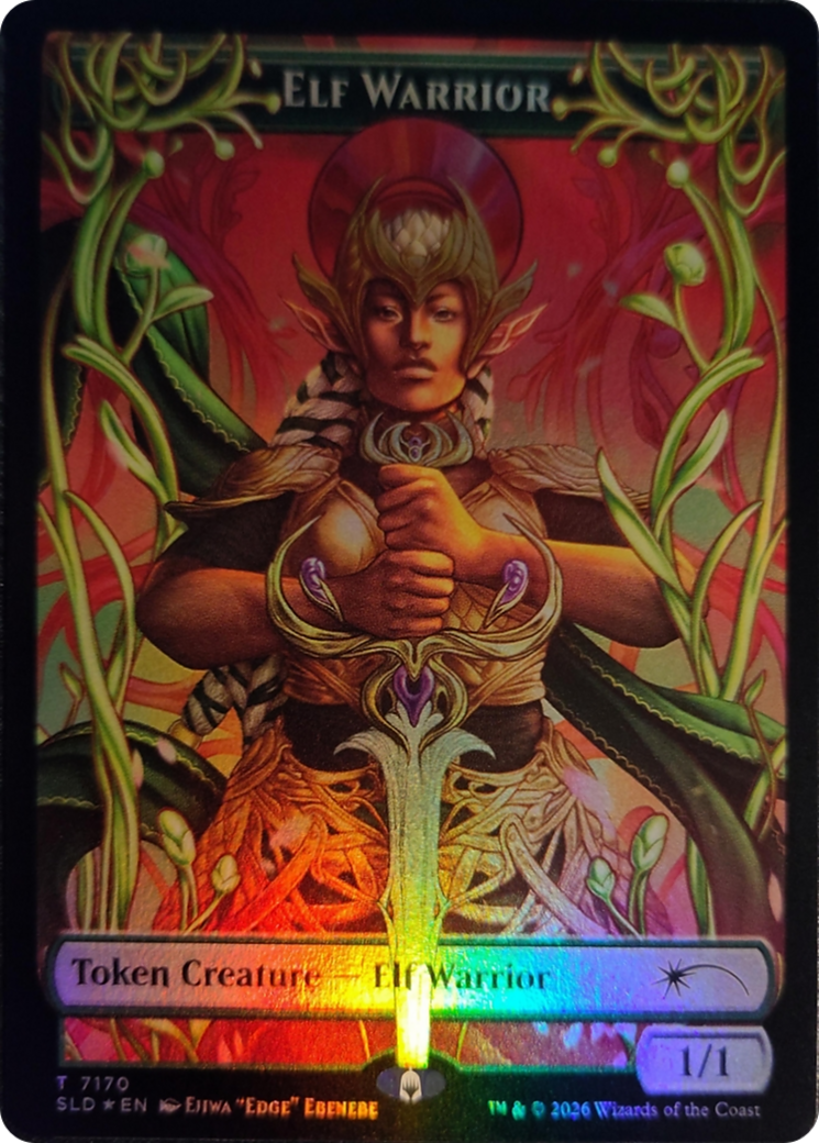 Elf Warrior Token (7170) [Secret Lair Drop Series] | Jack's On Queen