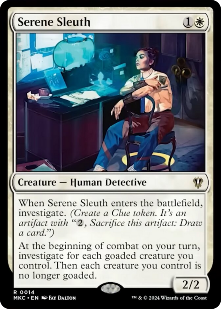 Serene Sleuth [Murders at Karlov Manor Commander] | Jack's On Queen