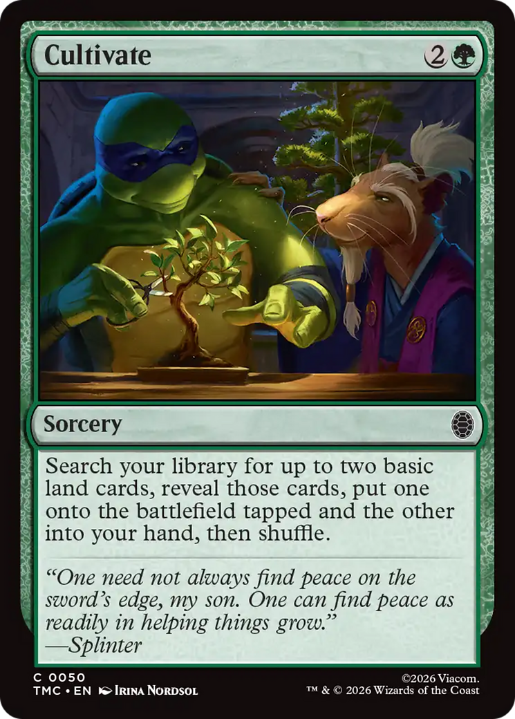 Cultivate [Teenage Mutant Ninja Turtles Commander] | Jack's On Queen