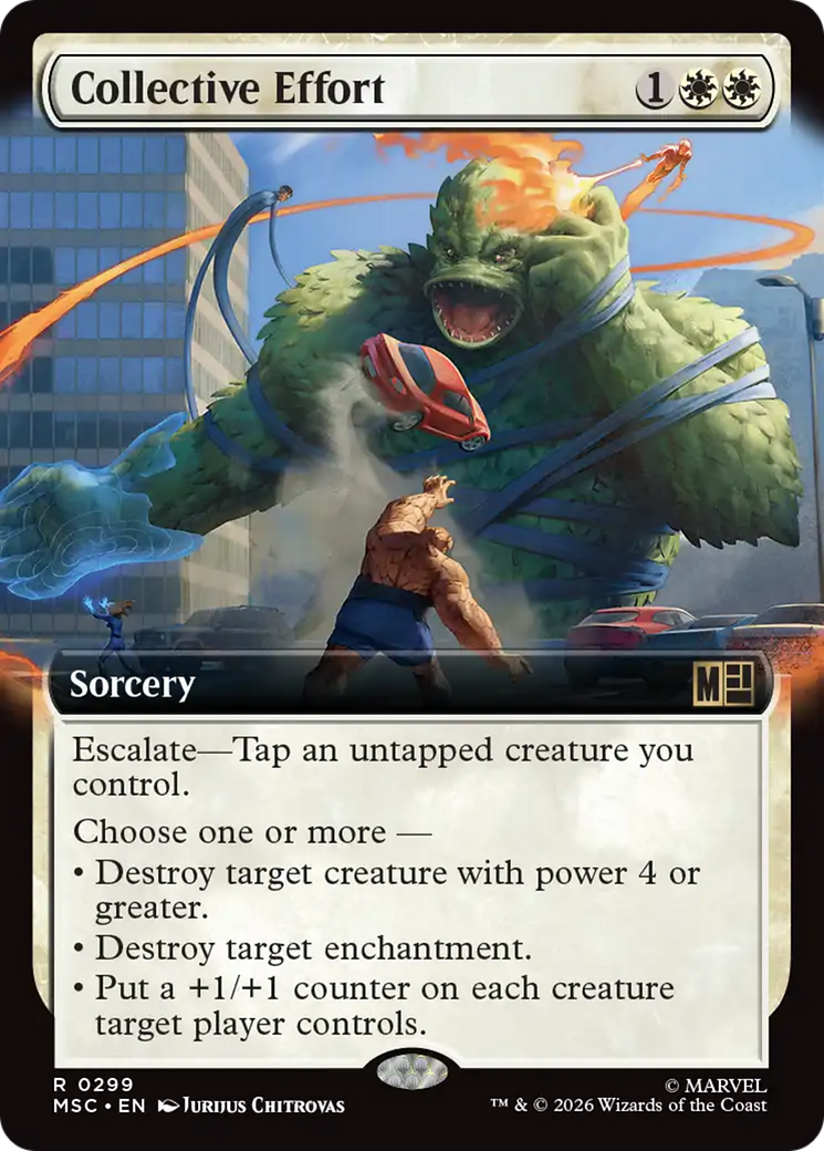 Collective Effort (Extended Art) [Marvel Super Heroes Commander] | Jack's On Queen