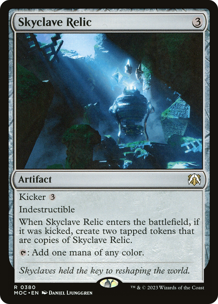 Skyclave Relic [March of the Machine Commander] | Jack's On Queen