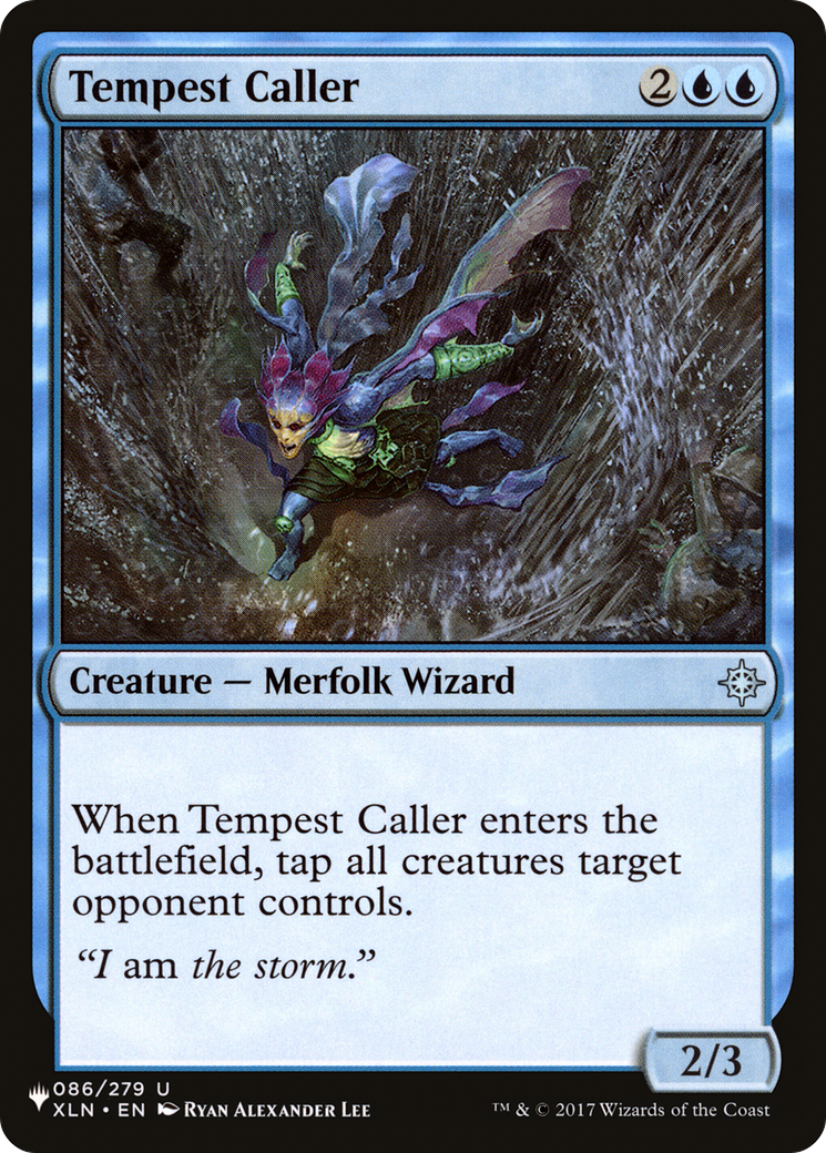 Tempest Caller [The List] | Jack's On Queen