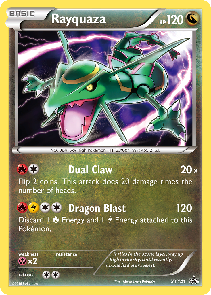 Rayquaza (XY141) [XY: Black Star Promos] | Jack's On Queen