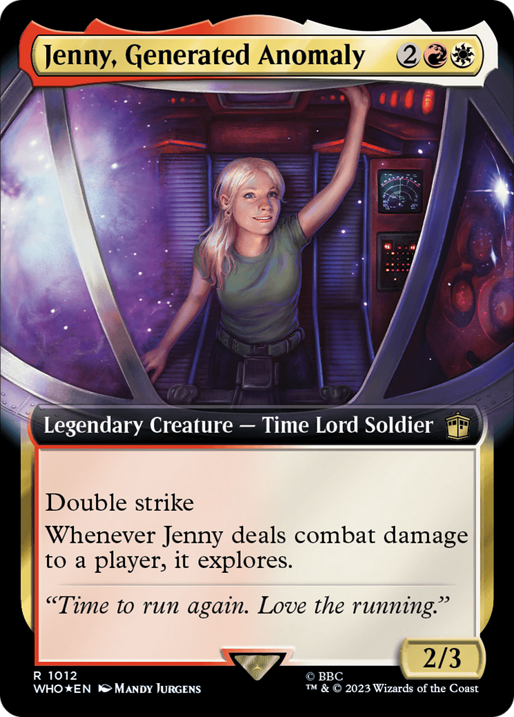 Jenny, Generated Anomaly (Extended Art) (Surge Foil) [Doctor Who] | Jack's On Queen