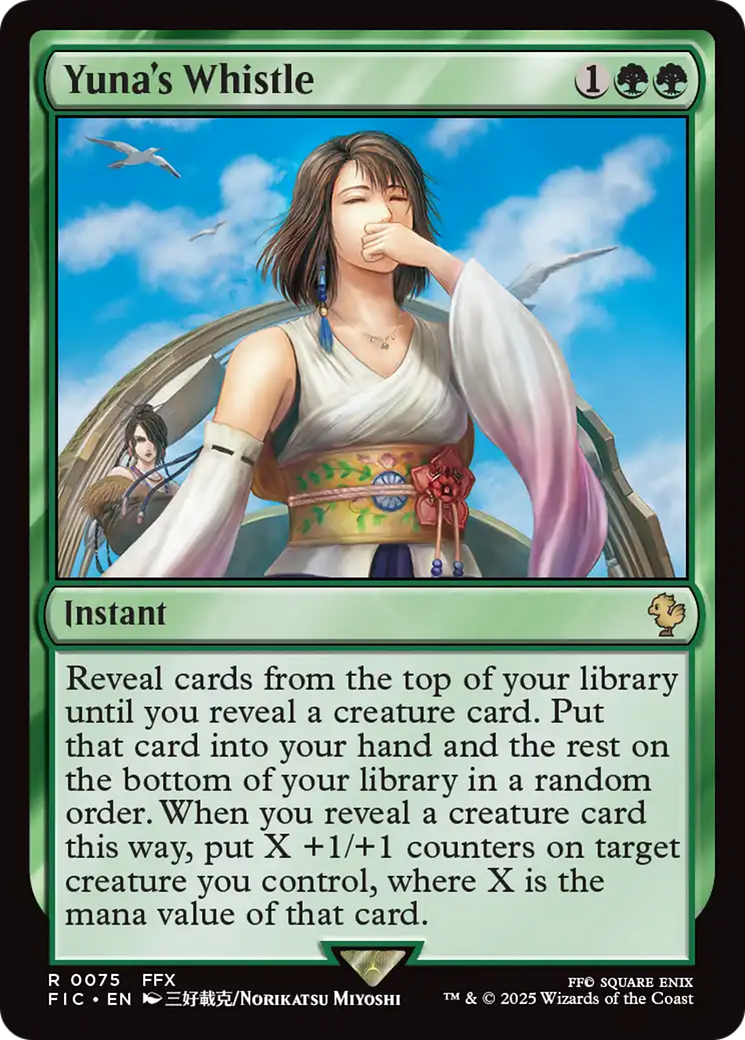 Yuna's Whistle [FINAL FANTASY Commander] | Jack's On Queen