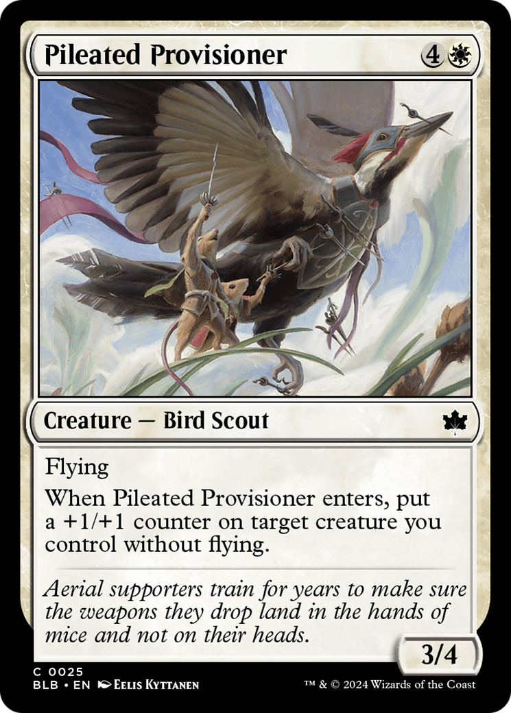 Pileated Provisioner [Bloomburrow] | Jack's On Queen