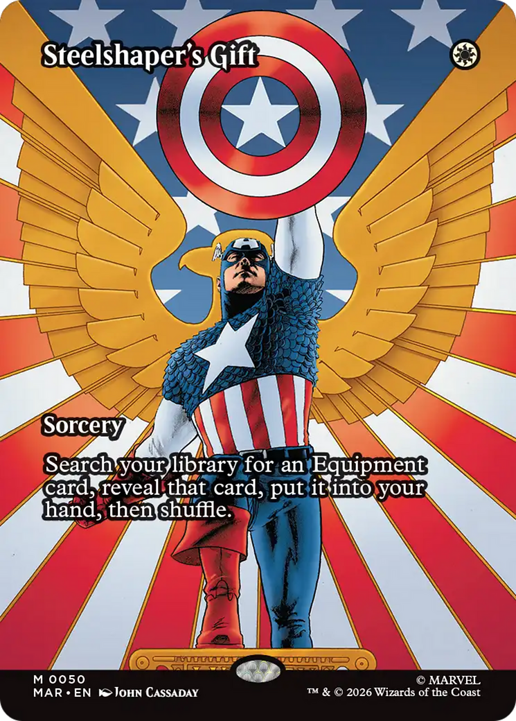 Steelshaper's Gift (Borderless) [Marvel Universe: Eternal-Legal] | Jack's On Queen