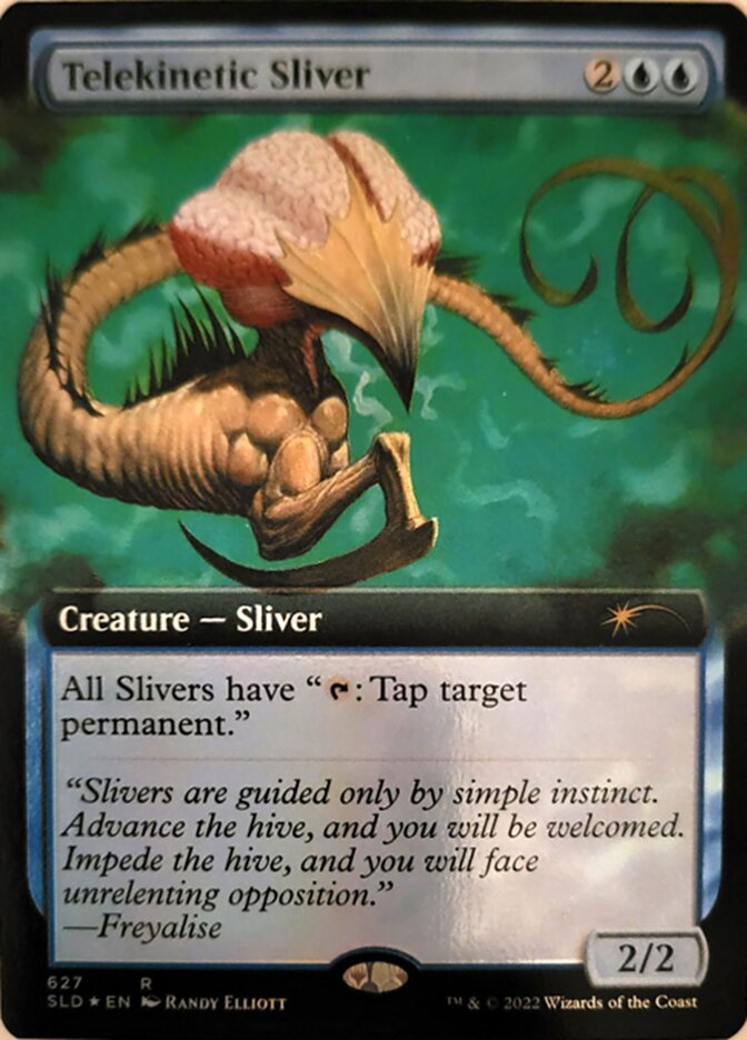 Telekinetic Sliver (Extended Art) [Secret Lair Drop Promos] | Jack's On Queen