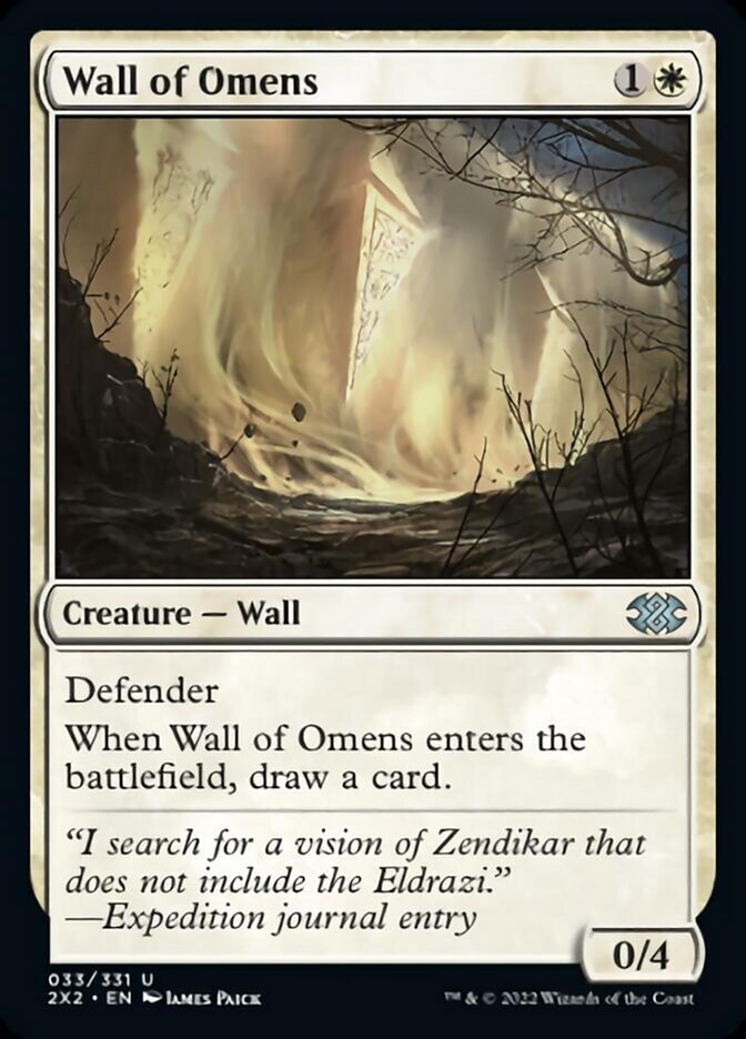 Wall of Omens [Double Masters 2022] | Jack's On Queen