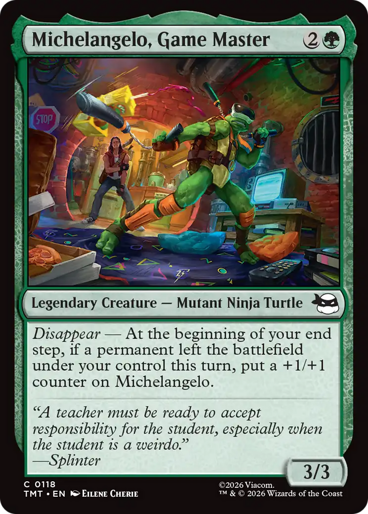 Michelangelo, Game Master [Teenage Mutant Ninja Turtles] | Jack's On Queen