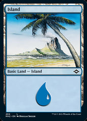 Island (484) (Foil Etched) [Modern Horizons 2] | Jack's On Queen