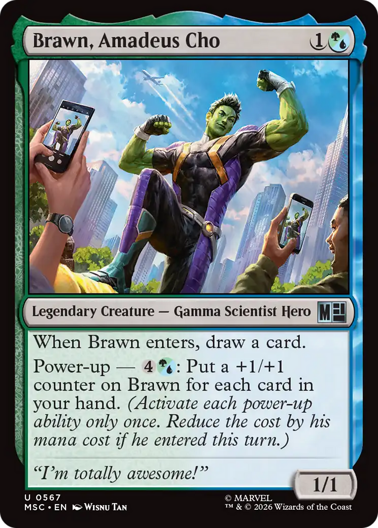 Brawn, Amadeus Cho [Marvel Super Heroes Commander] | Jack's On Queen