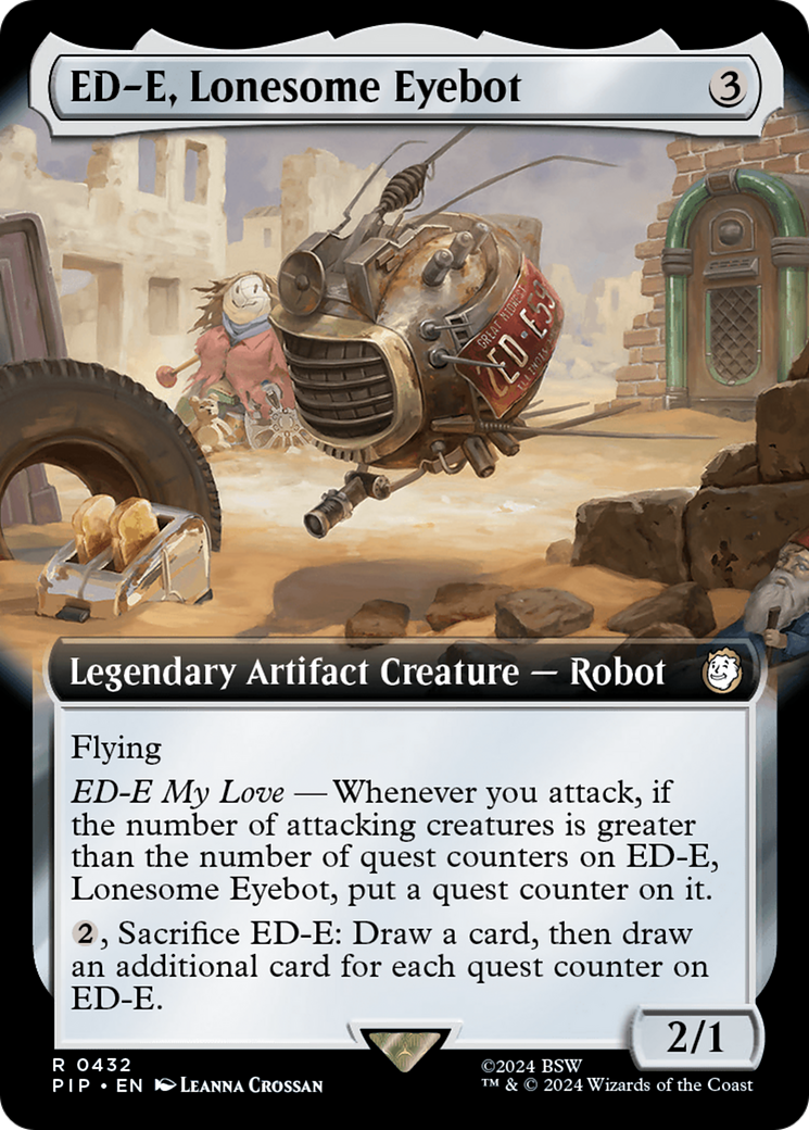 ED-E, Lonesome Eyebot (Extended Art) [Fallout] | Jack's On Queen