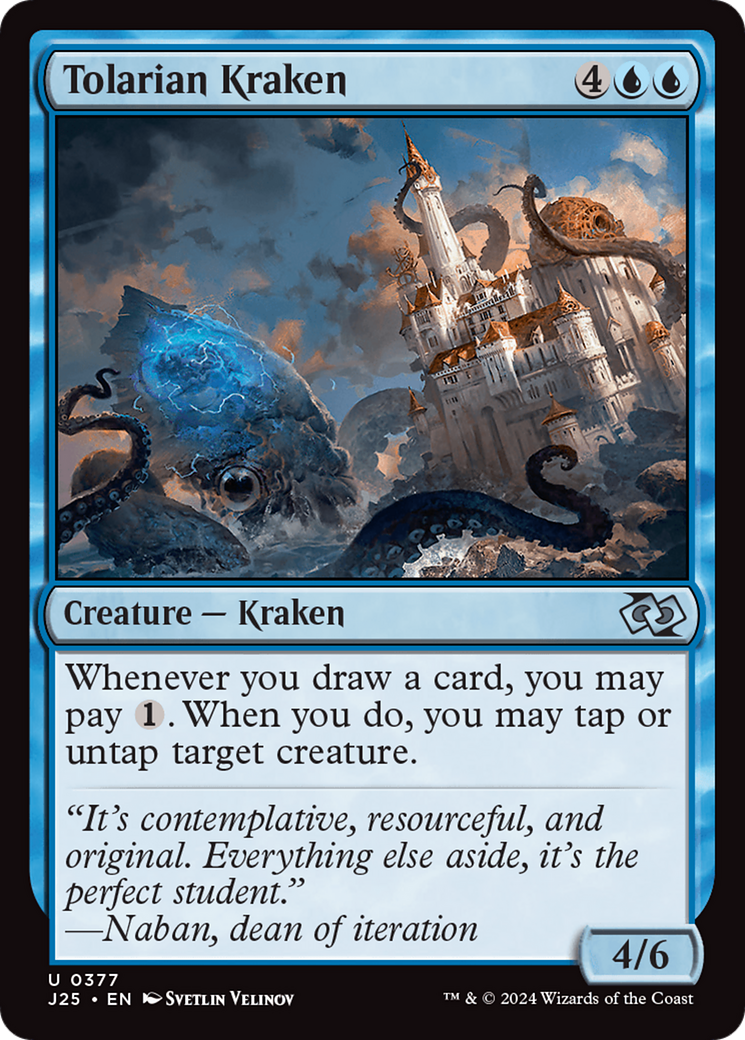 Tolarian Kraken [Foundations Jumpstart] | Jack's On Queen