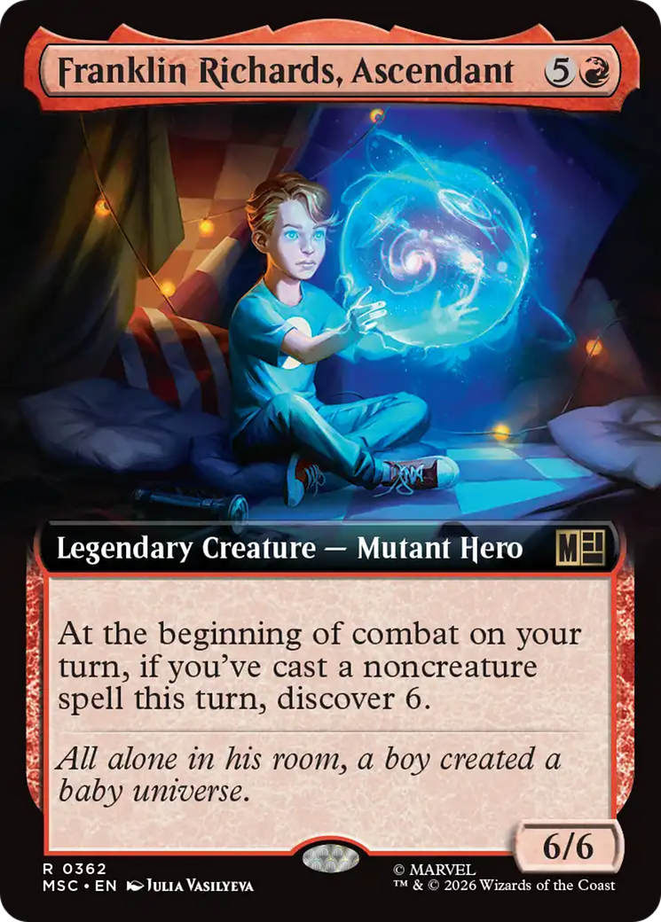 Franklin Richards, Ascendant (Extended Art) [Marvel Super Heroes Commander] | Jack's On Queen