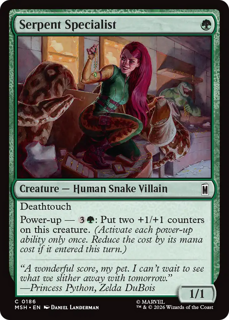 Serpent Specialist [Marvel Super Heroes] | Jack's On Queen