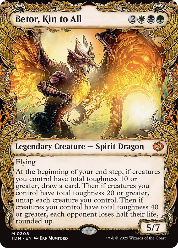 Betor, Kin to All (Showcase) [Tarkir: Dragonstorm] | Jack's On Queen