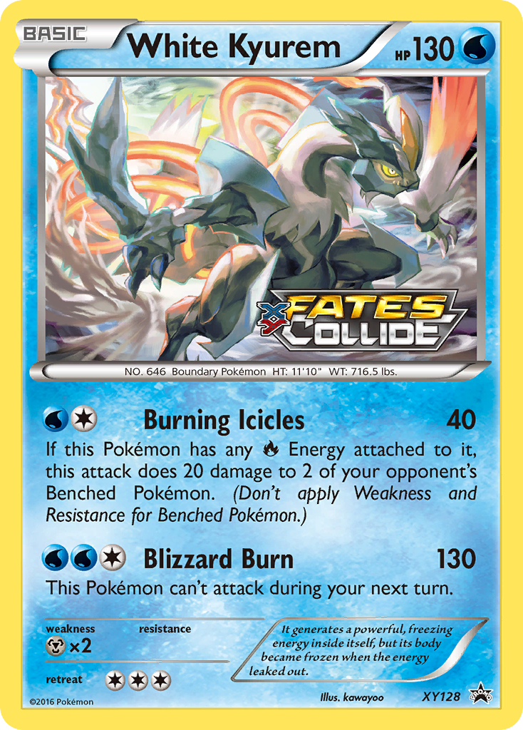 White Kyurem (XY128) [XY: Black Star Promos] | Jack's On Queen