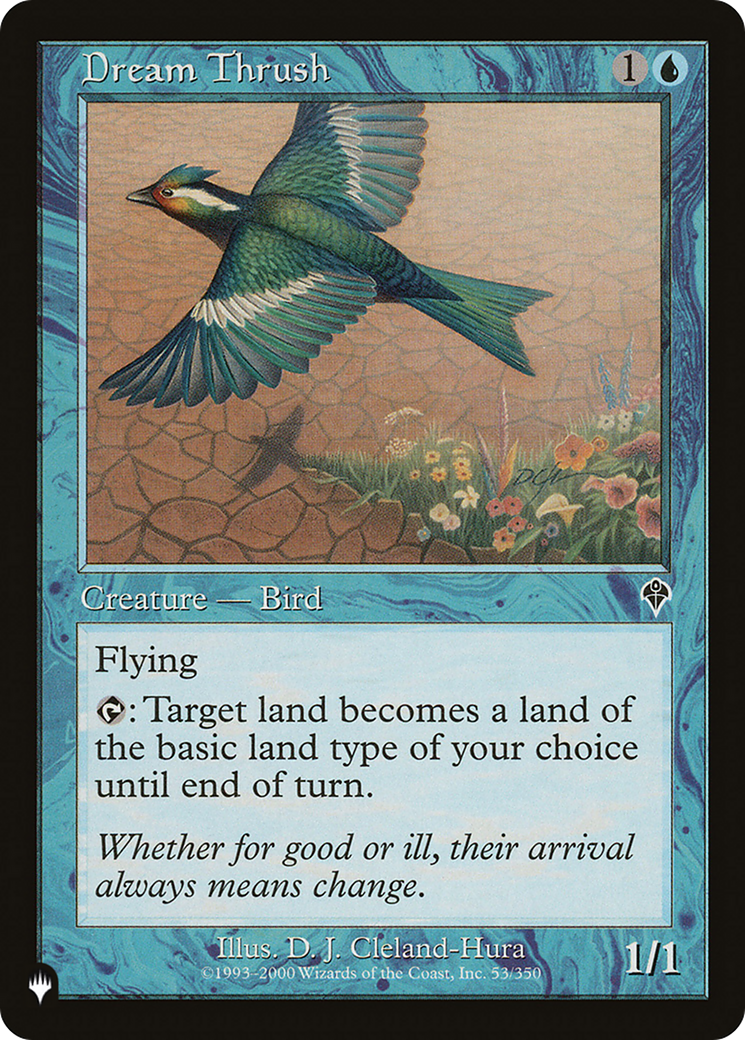 Dream Thrush [The List Reprints] | Jack's On Queen