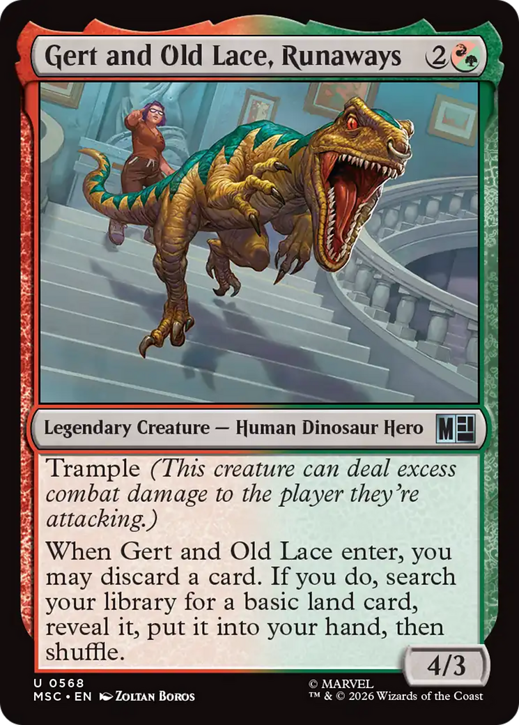 Gert and Old Lace, Runaways [Marvel Super Heroes Commander] | Jack's On Queen