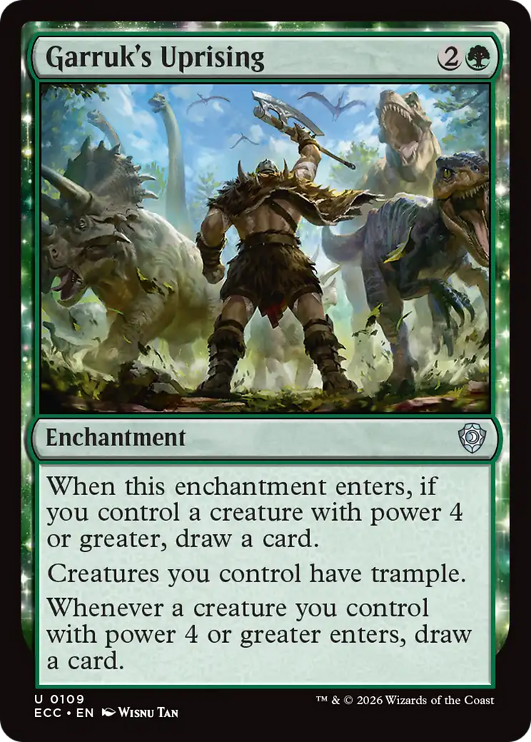 Garruk's Uprising [Lorwyn Eclipsed Commander] | Jack's On Queen