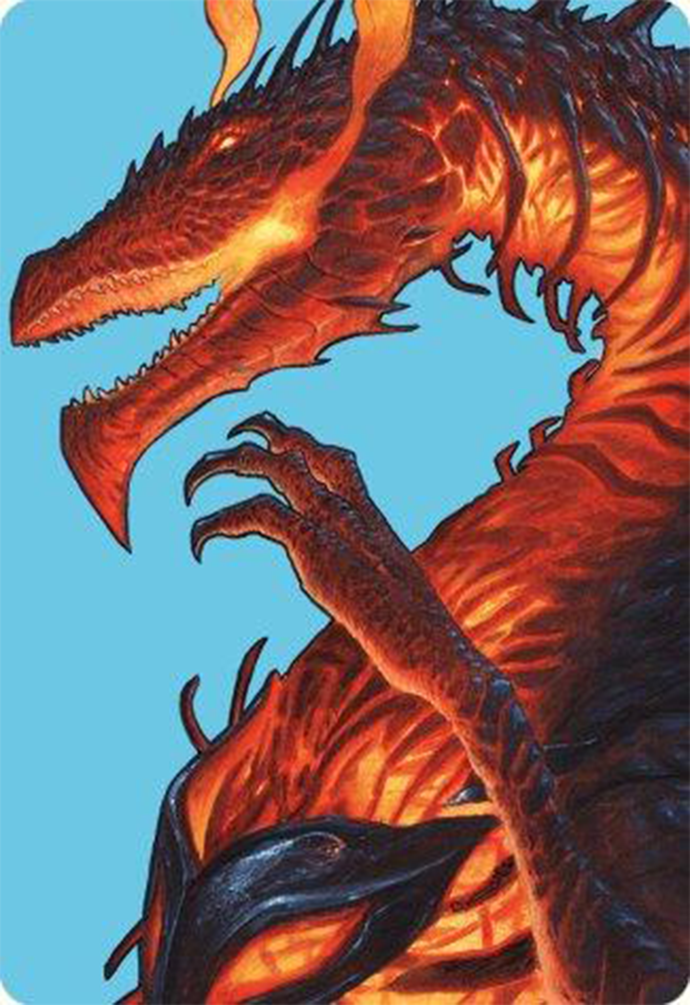 Herigast, Erupting Nullkite Art Card [Modern Horizons 3 Art Series] | Jack's On Queen
