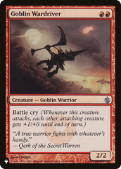 Goblin Wardriver [The List Reprints] | Jack's On Queen