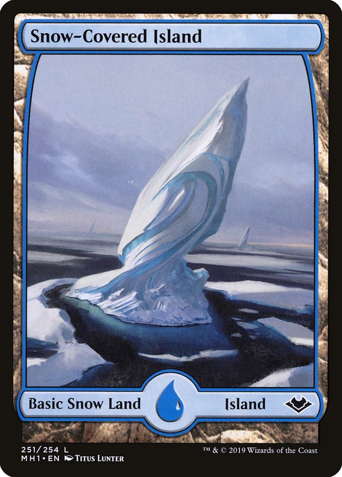 Snow-Covered Island [Modern Horizons] | Jack's On Queen