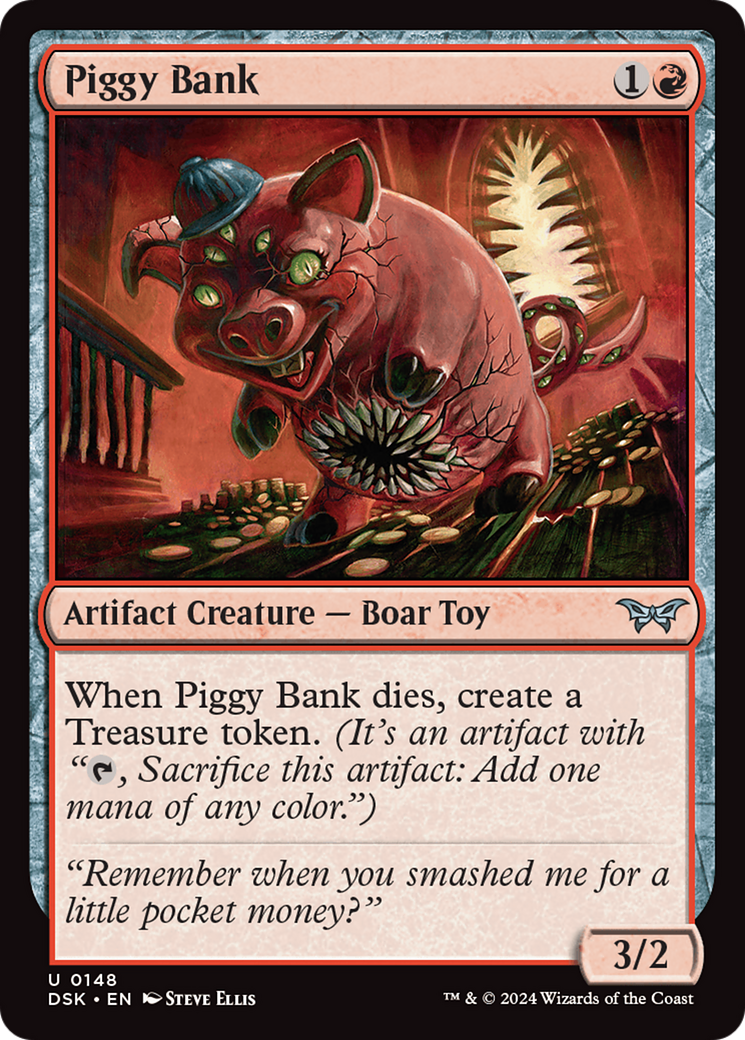 Piggy Bank [Duskmourn: House of Horror] | Jack's On Queen