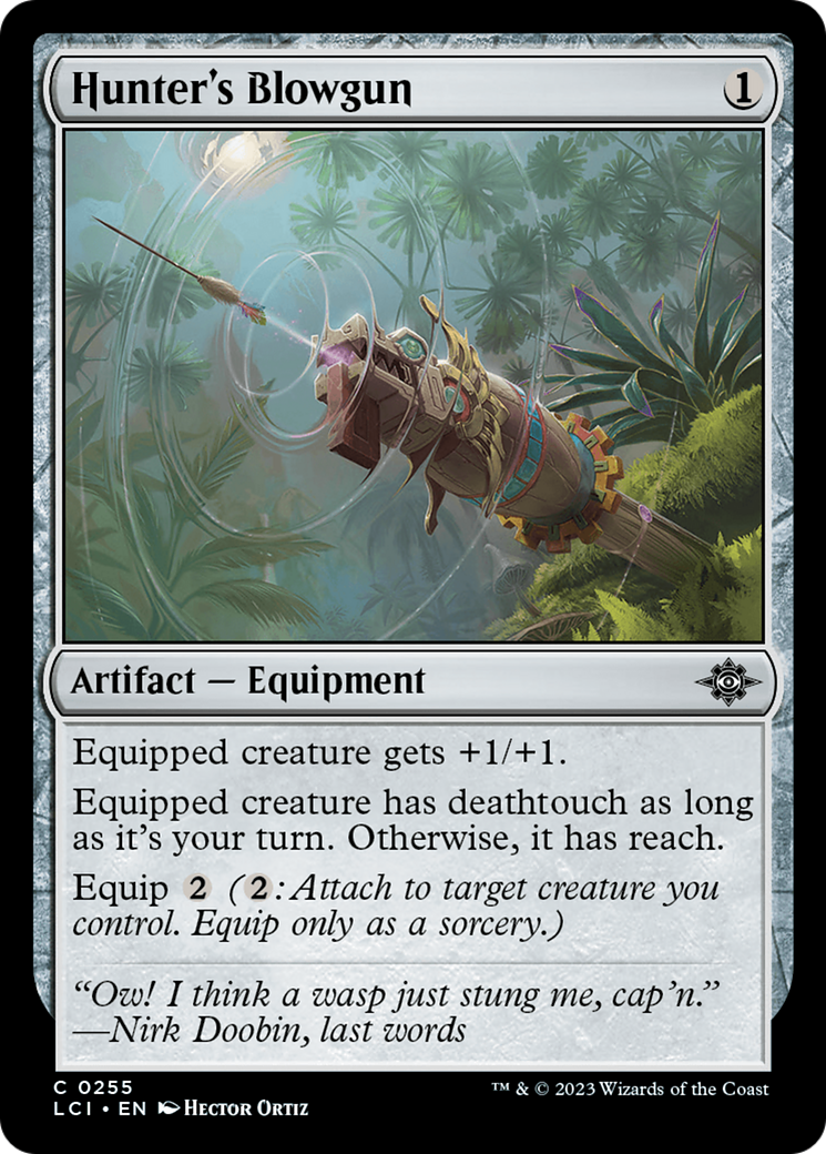 Hunter's Blowgun [The Lost Caverns of Ixalan] | Jack's On Queen