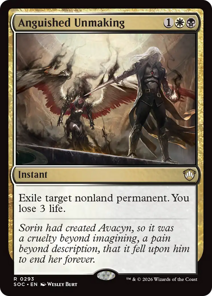 Anguished Unmaking [Secrets of Strixhaven Commander] | Jack's On Queen