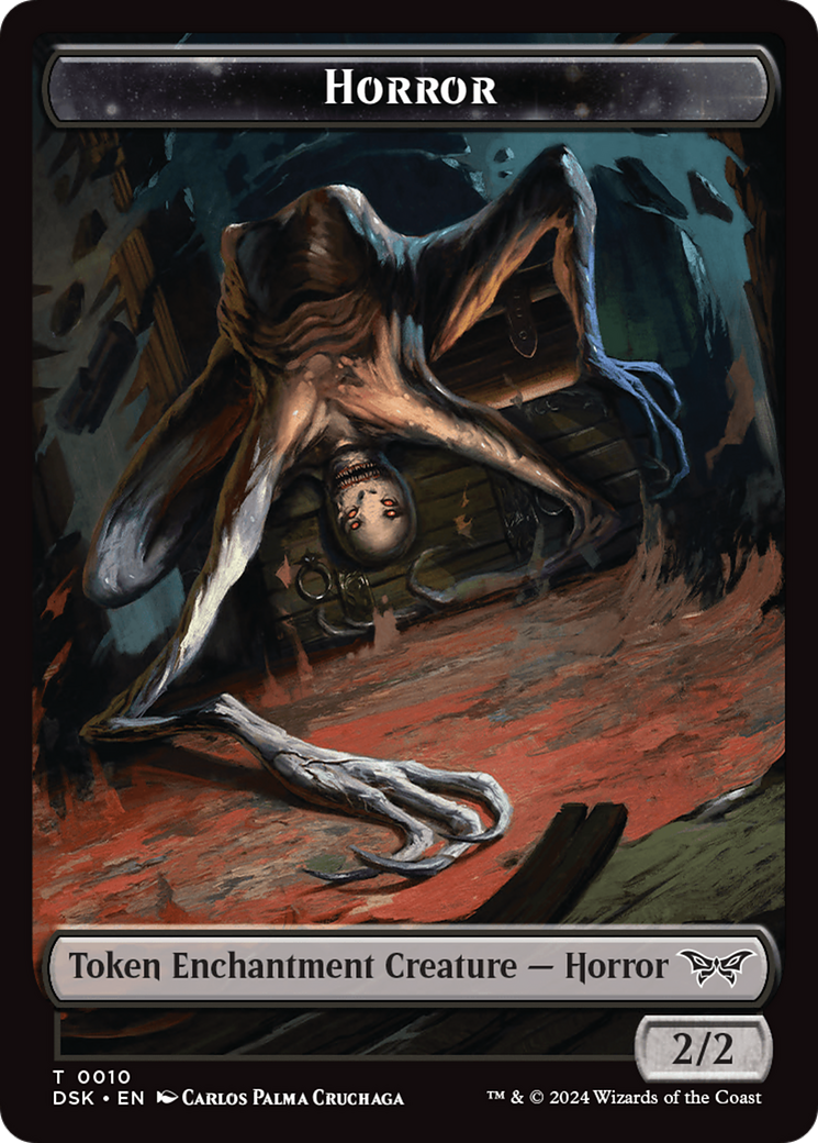 Horror Token [Duskmourn: House of Horror Tokens] | Jack's On Queen