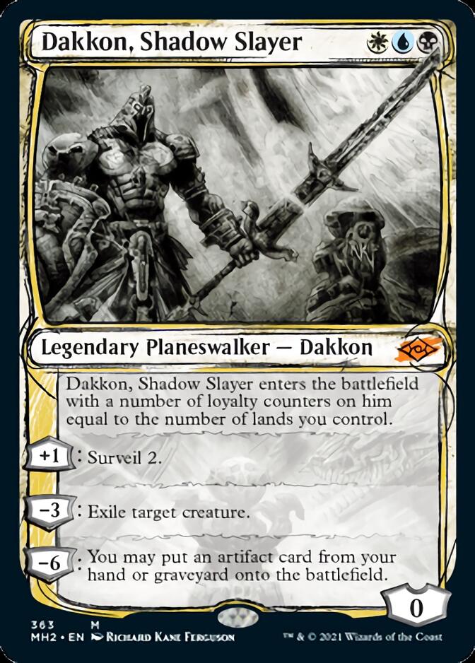 Dakkon, Shadow Slayer (Sketch) [Modern Horizons 2] | Jack's On Queen