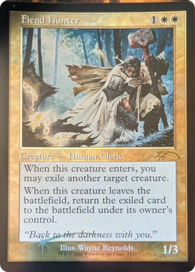 Fiend Hunter (Retro Frame) [Secret Lair Drop Series] | Jack's On Queen