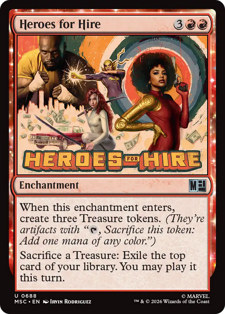 Heroes for Hire [Marvel Super Heroes Commander] | Jack's On Queen