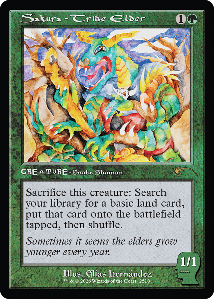 Sakura-Tribe Elder (2518) [Secret Lair Drop Series] | Jack's On Queen